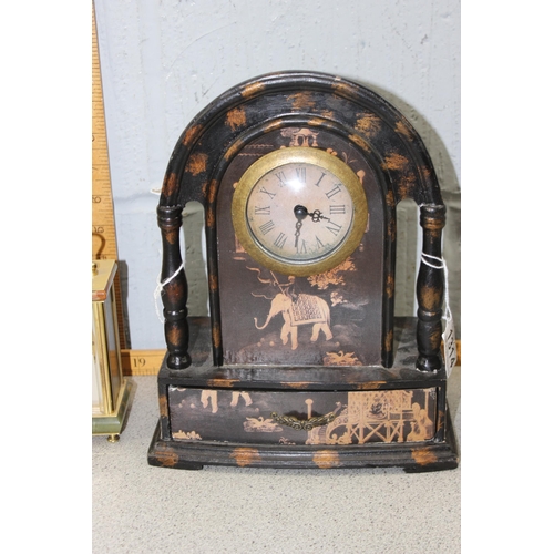 1314 - Qty of assorted clocks to inc retro examples etc