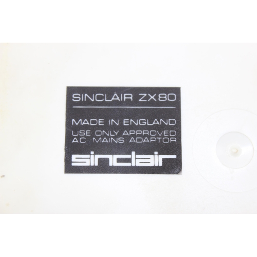 1540 - Sinclair ZX80 and manual