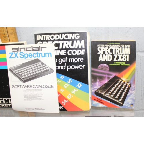 1541 - Sinclair ZX Spectrum games console in box various games and booklets etc