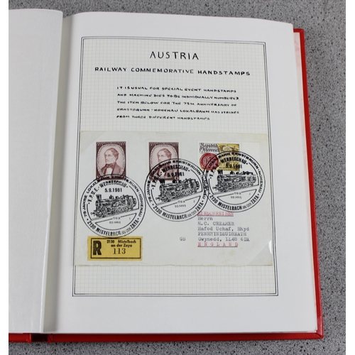 582 - Qty of European FDC stamps in Stanley Gibbons Senator album