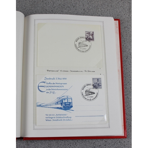 582 - Qty of European FDC stamps in Stanley Gibbons Senator album