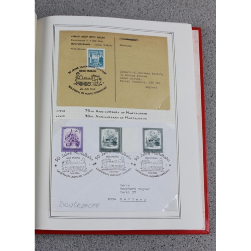 582 - Qty of European FDC stamps in Stanley Gibbons Senator album