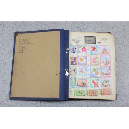 589 - Qty of assorted stamps, stamp album, 2 FCD albums, other ephemera etc