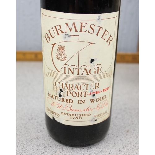 1675 - Six bottles of Burmester Vintage Ruby Port