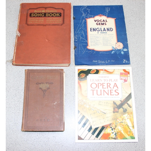 593 - Approx 75 vintage ladybird books & 3 music books