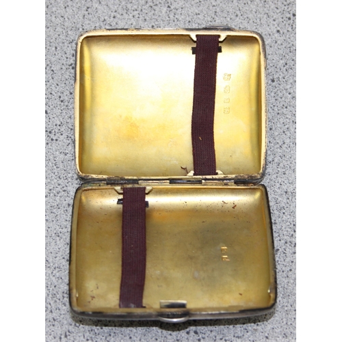 1040 - Sterling silver ladies cigarette case, marked for  Birmingham 1899 by George Nathan & Ridley Hayes. ... 