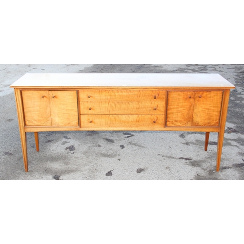 151 - Retro 3 drawer 4 door teak sideboard by A. Younger Limited