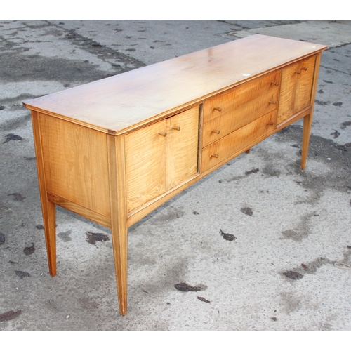 151 - Retro 3 drawer 4 door teak sideboard by A. Younger Limited