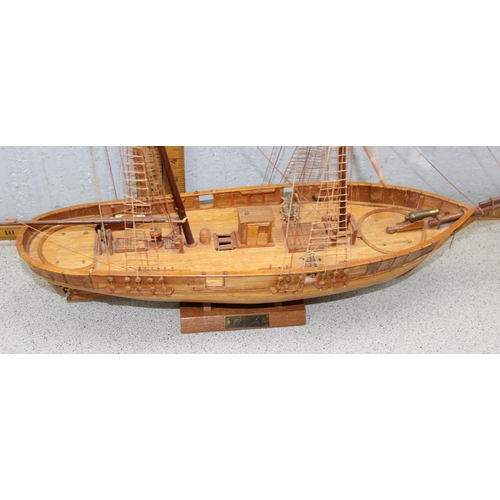 1561 - Vintage wooden scratch built model of the Cutty Sark