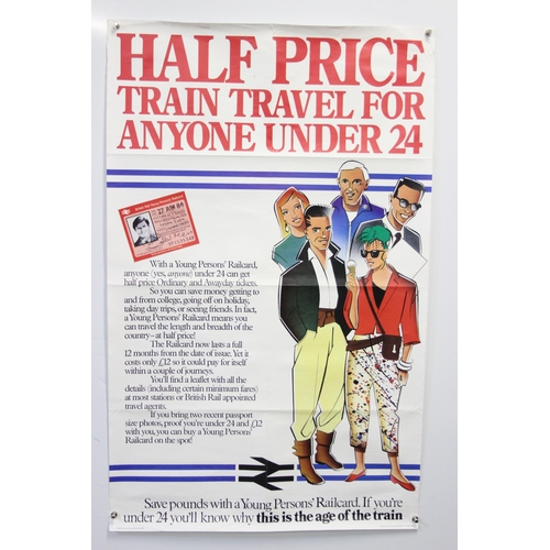 482 - Qty of 1980's British Rail advertising posters