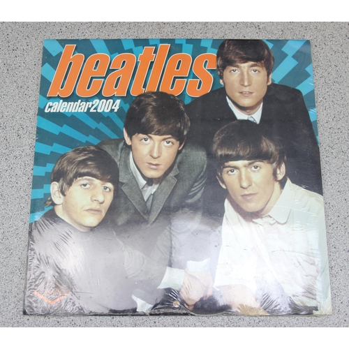 684 - Qty of Beatles LP's, books & calendar