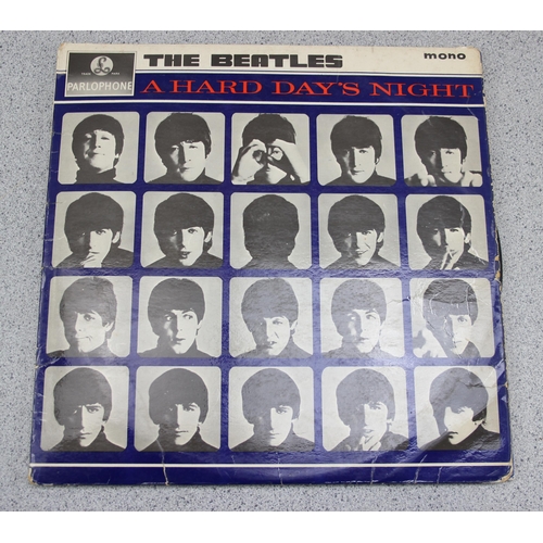 684 - Qty of Beatles LP's, books & calendar