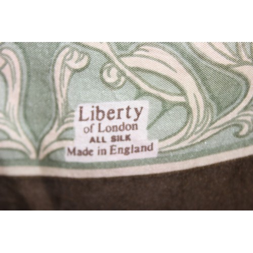 229R - Vintage Liberty farmyard silk scarf