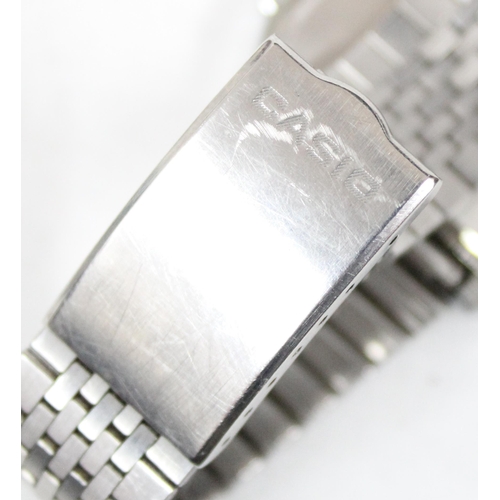 1326 - A retro Casio 133 C-701 calculator watch with stainless steel strap