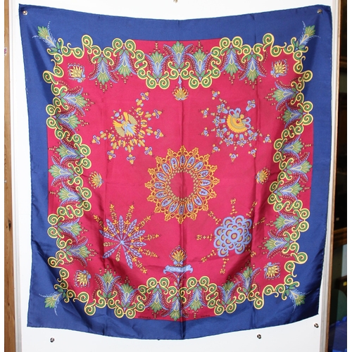 228 - Vintage Hermes 'Fantasie' silk scarf