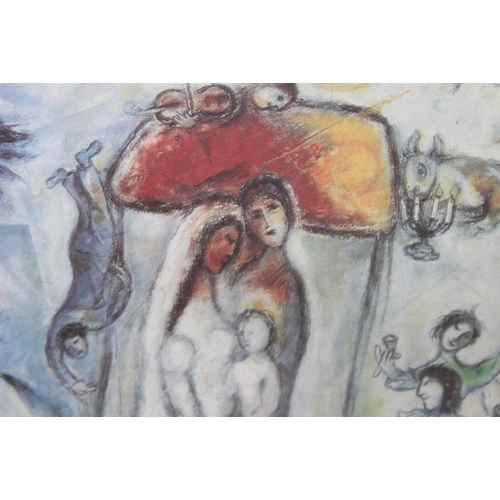 507 - Retro print of Marc Chagall 'La Vie' painting