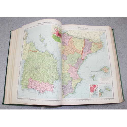 595 - A large Philips Centenary Handy General Atlas 1834-1934