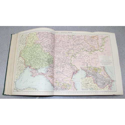 595 - A large Philips Centenary Handy General Atlas 1834-1934