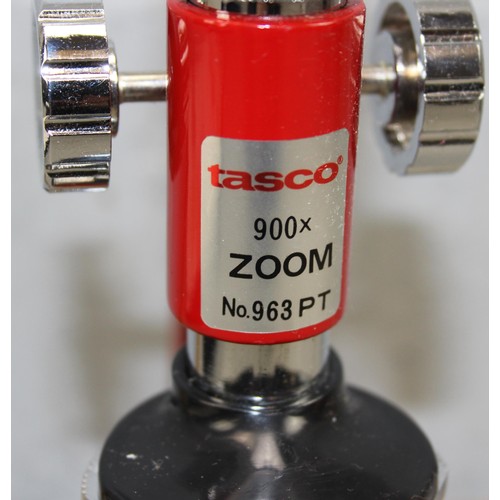 737 - Tasco 900X boxed child's microscope