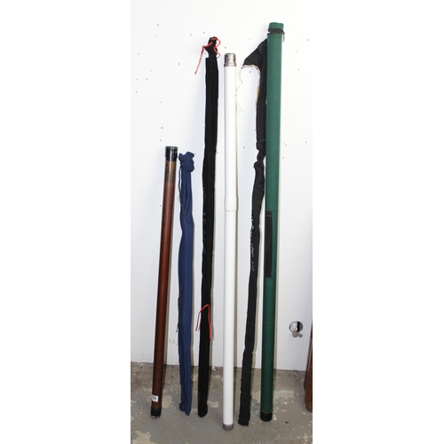 772 - 3 modern fly fishing rods to include Dawia CF98 - 10T 3 piece 5-8 WT, Sigma Supra 9 ft 5in 8-9WT wit... 