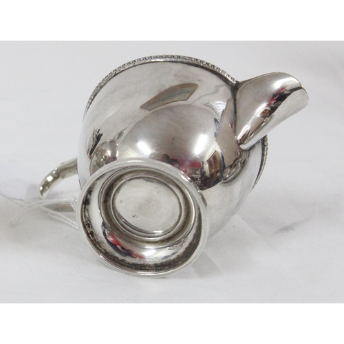 1064 - Silver 3 piece tea set, marks for Chester 1926 by John Collard Vickery, approx 403.39g gross