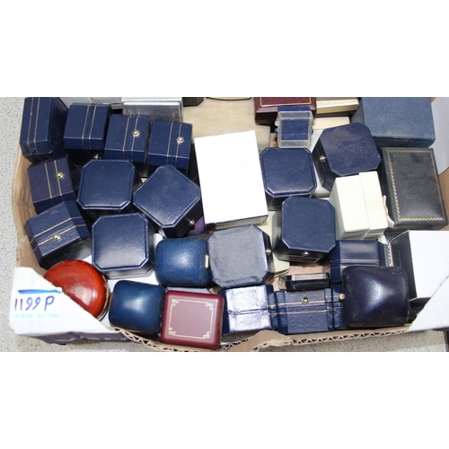 1199P - A large qty of assorted jewellery boxes