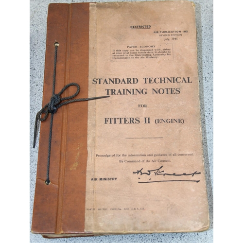 1459 - Qty of RAF technical guides and ephemera, some WW2 dated etc