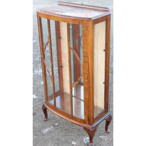 156 - Art Deco period glazed display cabinet