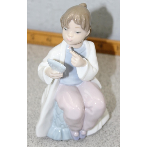 1861 - 6 Spanish Nao figures of children getting ready for bed