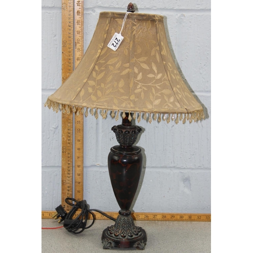 272 - Classical style table lamp with shade