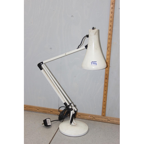 279A - A retro white Anglepoise Apex 90 table lamp