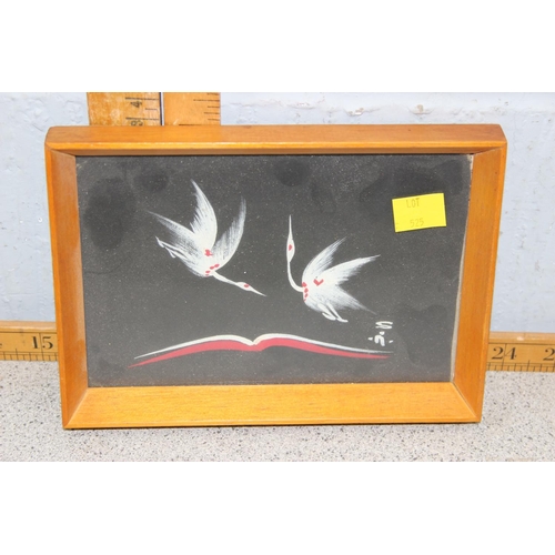 525 - 6 African School original paintings, all framed