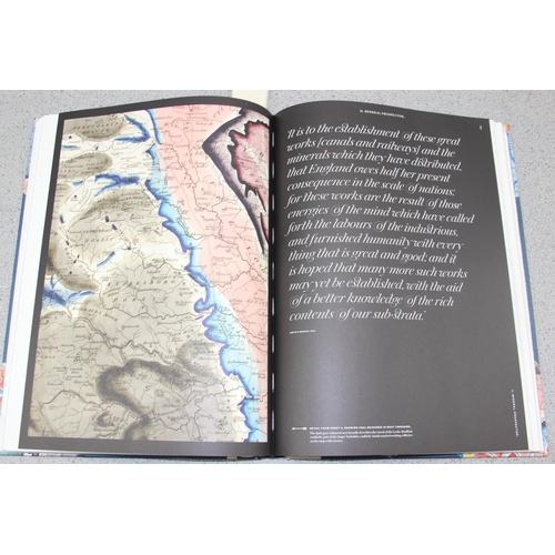 597 - Strata William Smith's Geological Maps Hardback book, with coloured plates, by Thames & Hudson