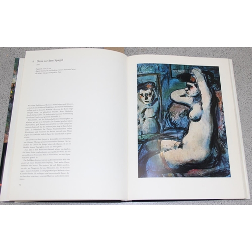 598 - 3 1980's German Language art books published by Dumont, George Rouault, August Macke & Dali