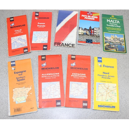 601 - Qty of assorted maps, mainly OS type