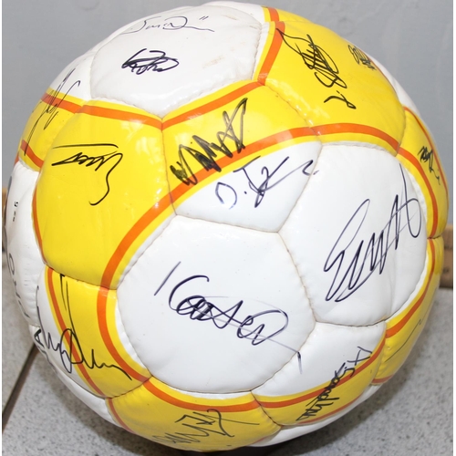 776 - Signed football, unknown team