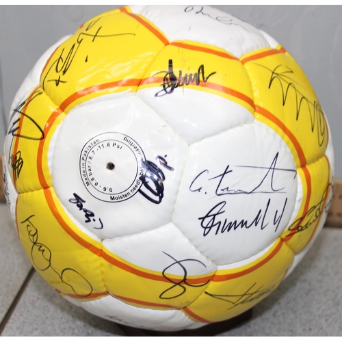 776 - Signed football, unknown team