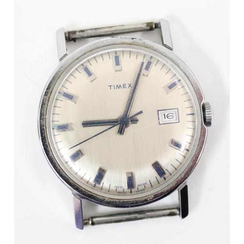 1348 - A vintage Rytima De Luxe watch in gold plated case and a vintage Timex watch (2)