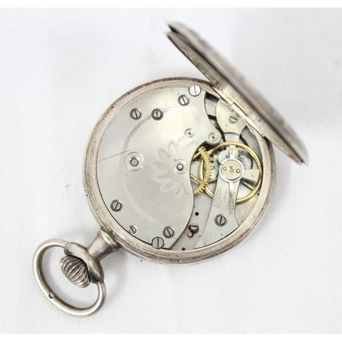 1307 - 3 vintage pocket watches, various watch chains etc