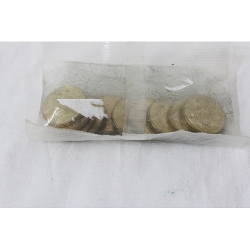 1272 - A sealed Royal Mint bag of 10 1986 Scottish Thistle £2 coins