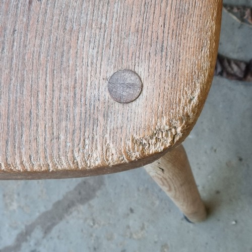 164 - A pair of vintage blonde Ercol children's chairs