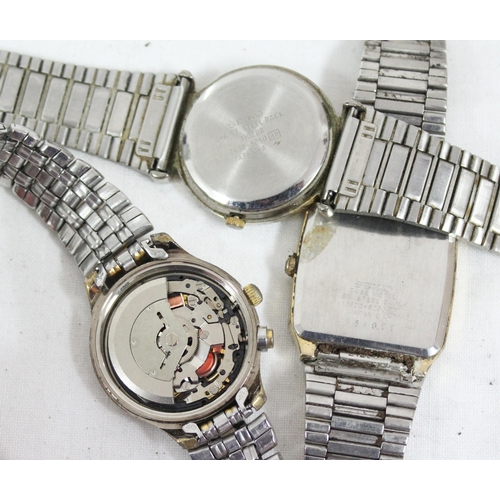 1310 - 6 assorted vintage Seiko watches