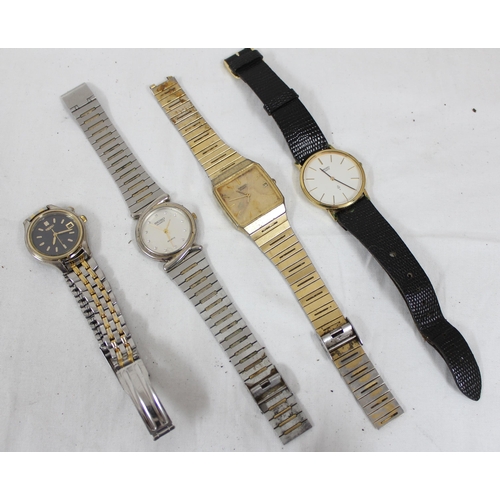 1310 - 6 assorted vintage Seiko watches