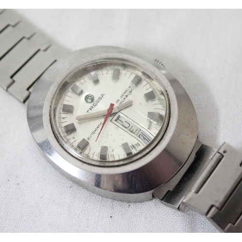 1312 - A vintage Tressa Automatic 25 jewels watch