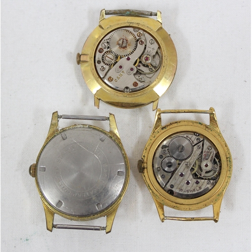 1313 - 7 assorted vintage gents watches to inc Ingersoll, Camy, Binatone De Luxe, Gira, Doxa etc