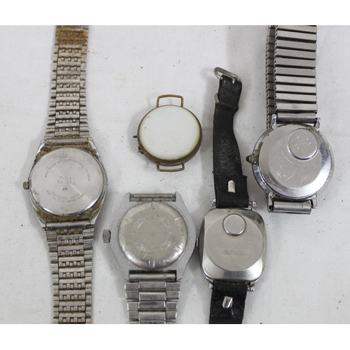 1316 - Qty of vintage watches to inc Timex, Ruhla, USSR Sekonda in box etc (7)