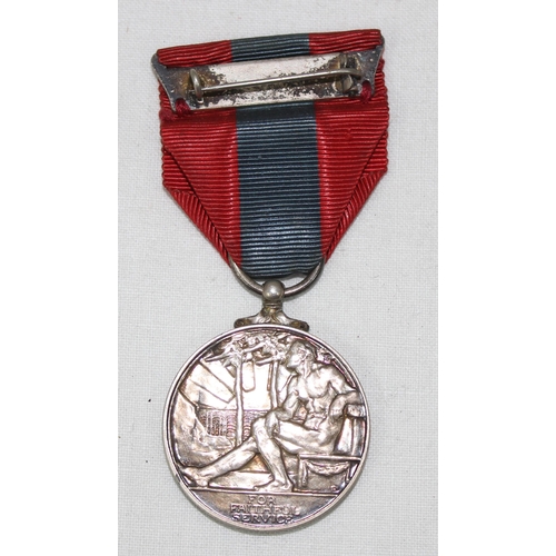 1401 - George VI ISM (Imperial Service Medal) awarded to William Robert Matthews