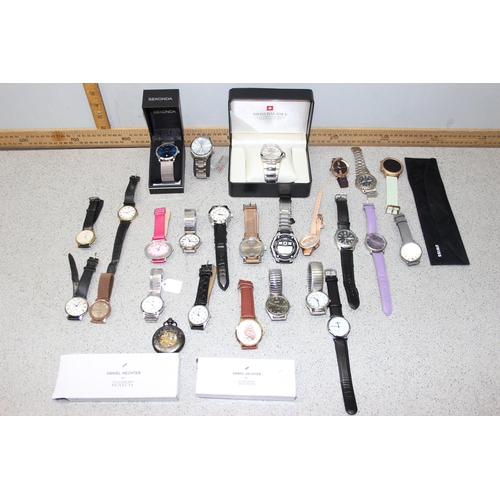 1321 - Qty of assorted watches, some boxed, to inc Casio digital etc