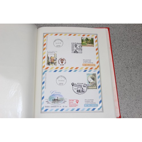 579 - Qty of European, mainly Austrian FDC stamps in Stanley Gibbons album