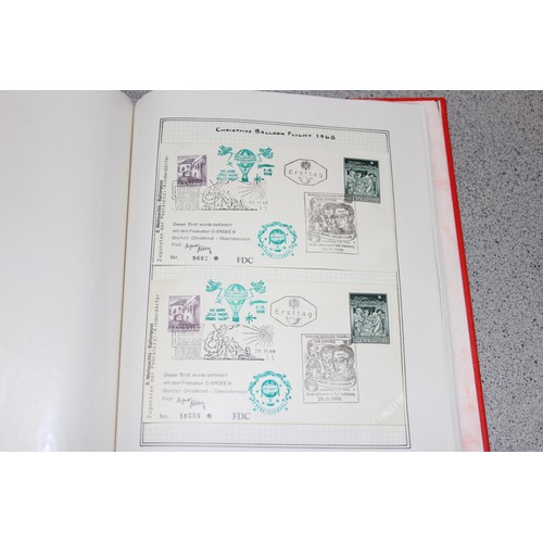 579 - Qty of European, mainly Austrian FDC stamps in Stanley Gibbons album